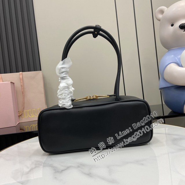 MIU MIU專櫃繆繆最新款Beau手袋原廠皮手提肩背包 jh2749型號：5BB173